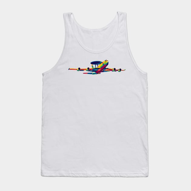 E-3 Sentry AWACS Tank Top by wpaprint